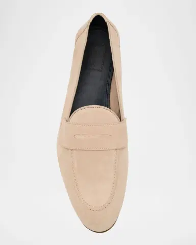 Brioni Men's Suede Penny Loafers | Thumbnail 5
