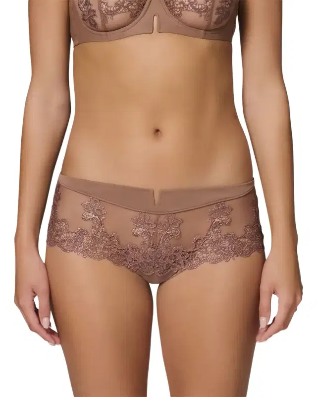 Simone Pérèle Saga Tattoo Lace Boyshorts