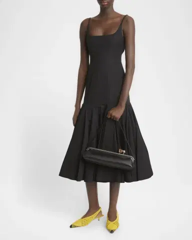 Jacquemus La Pochette Salon Leather Shoulder Bag | Thumbnail 4