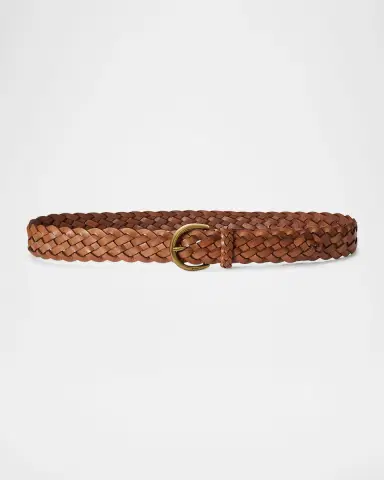 Polo Ralph Lauren Braided Leather Belt | Thumbnail 3 Polo Ralph Lauren Braided Leather Belt | Thumbnail 3