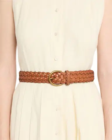 Polo Ralph Lauren Braided Leather Belt | Thumbnail 1 Polo Ralph Lauren Braided Leather Belt | Thumbnail 1