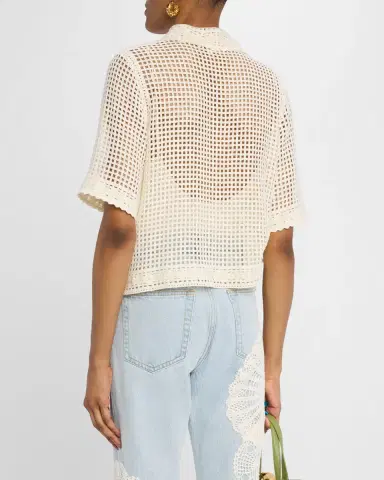 Frame The Crochet Top | Thumbnail 2