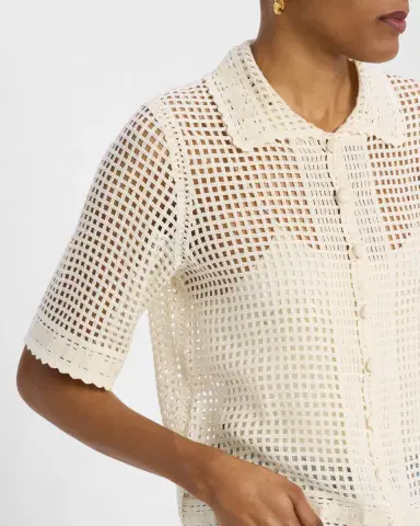 Frame The Crochet Top | Thumbnail 4