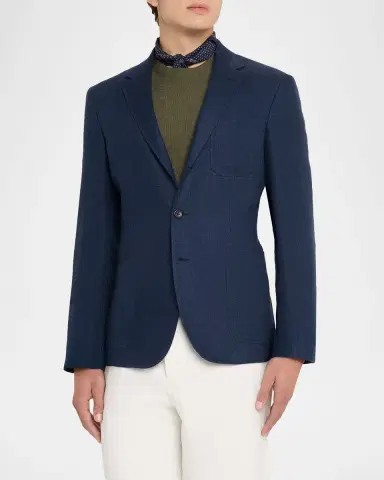 Polo Ralph Lauren Men's Tailored Herringbone Sport Coat | Thumbnail 3