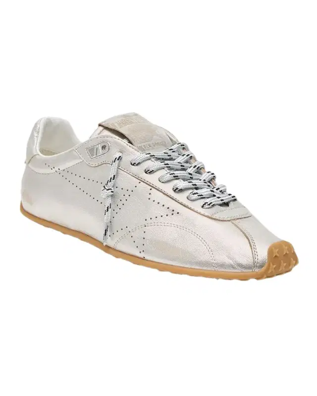 Golden Goose Men 's Marathon Speed Metallic Leather Low-Top Sneakers