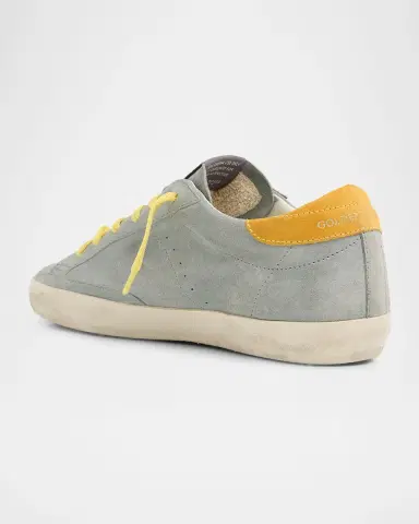 Golden Goose Super-Star Suede Low-Top Sneakers | Thumbnail 4 Golden Goose Super-Star Suede Low-Top Sneakers | Thumbnail 4