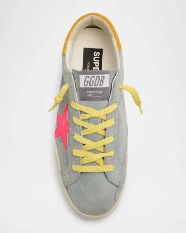 Golden Goose Super-Star Suede Low-Top Sneakers | Thumbnail 6 Golden Goose Super-Star Suede Low-Top Sneakers | Thumbnail 6