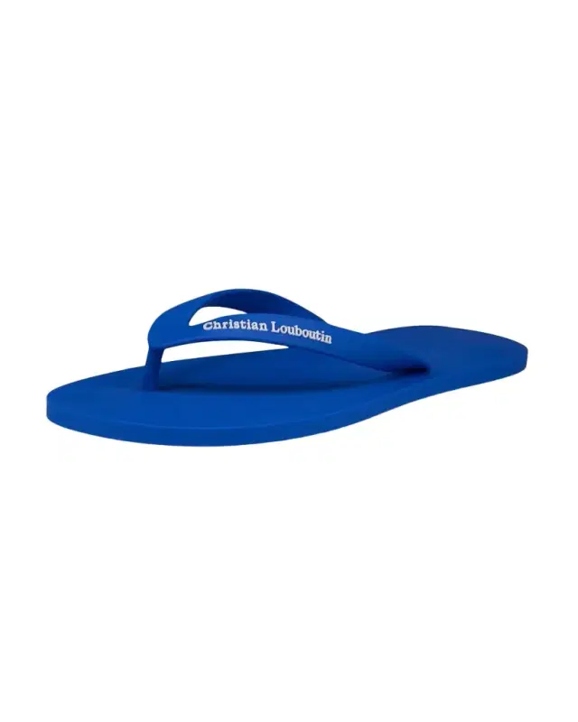 Christian Louboutin Men 's The  Logo Flip-Flops