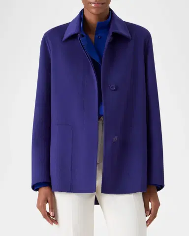 Akris Laars Cashmere Long Jacket | Thumbnail 3 Akris Laars Cashmere Long Jacket | Thumbnail 3