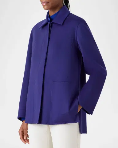 Akris Laars Cashmere Long Jacket | Thumbnail 6 Akris Laars Cashmere Long Jacket | Thumbnail 6