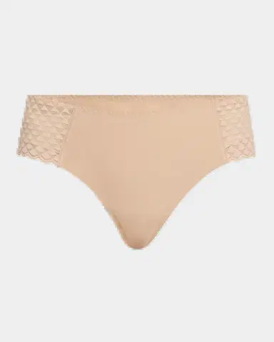 Simone Pérèle Subtile Low-Cut Microfiber & Lace Boyshorts | Thumbnail 2