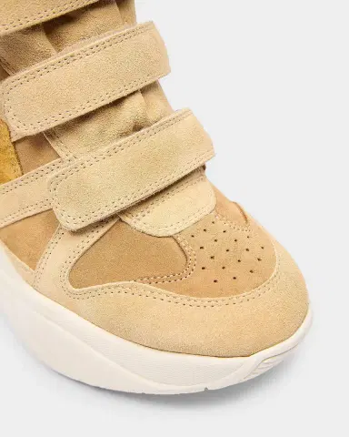 Isabel Marant Balskee Mixed Leather High-Top Sneakers | Thumbnail 2