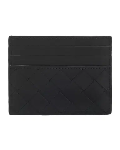 Bottega Veneta Men's Intrecciato Leather Card Holder | Thumbnail 1 Bottega Veneta Men's Intrecciato Leather Card Holder | Thumbnail 1