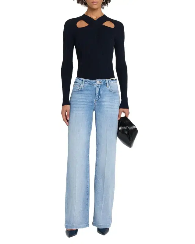 Joanne Low-Rise Wide-Leg Jeans