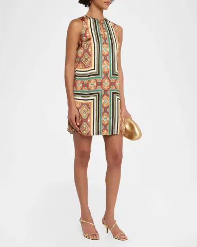 Misa Los Angeles Nour Satin Mini Dress | Thumbnail 3 Misa Los Angeles Nour Satin Mini Dress | Thumbnail 3