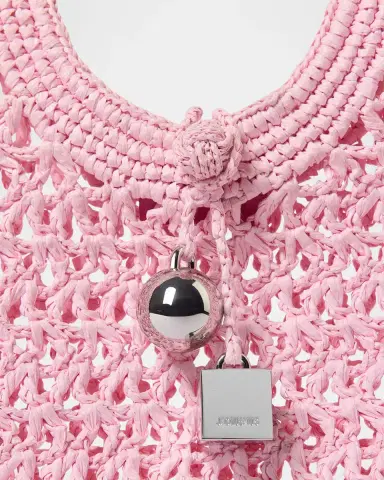Jacquemus The Spiaggia Coeur Woven Heart Top-Handle Bag | Thumbnail 2