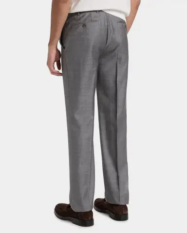 Canali Men's Denim-Effect Wool Straight Leg Trousers | Thumbnail 3 Canali Men's Denim-Effect Wool Straight Leg Trousers | Thumbnail 3
