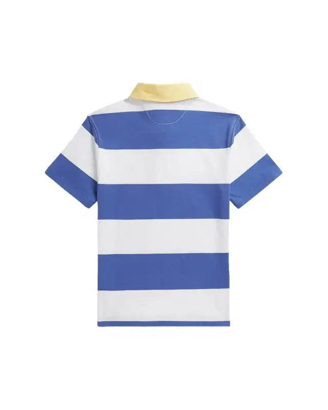 Boy 's Striped Cotton Rugby Shirt, Size 2-7