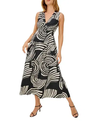 Rails Genevieve Printed Cotton Midi Dress | Thumbnail 1 Rails Genevieve Printed Cotton Midi Dress | Thumbnail 1