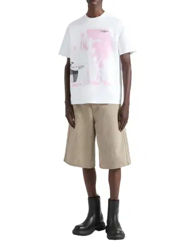 Givenchy Men's Couture Seam Chino Bermuda Shorts | Thumbnail 1 Givenchy Men's Couture Seam Chino Bermuda Shorts | Thumbnail 1