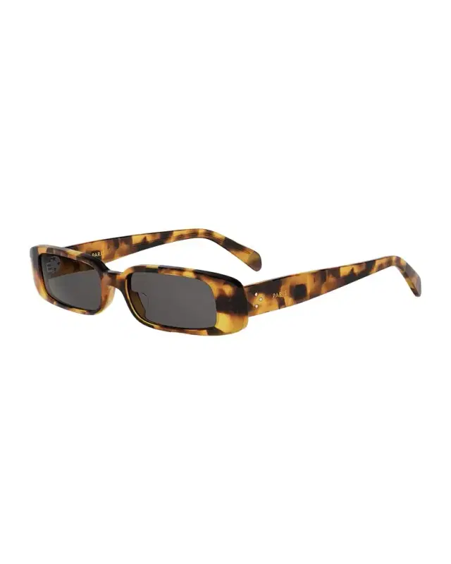 CELINE Ete Celine 3 Dots 53mm Rectangular Sunglasses