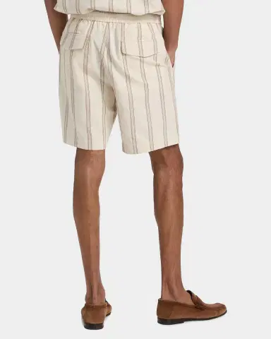 Vince Men 's Cove Stripe Relaxed-Fit Shorts | Thumbnail 2 Vince Men 's Cove Stripe Relaxed-Fit Shorts | Thumbnail 2