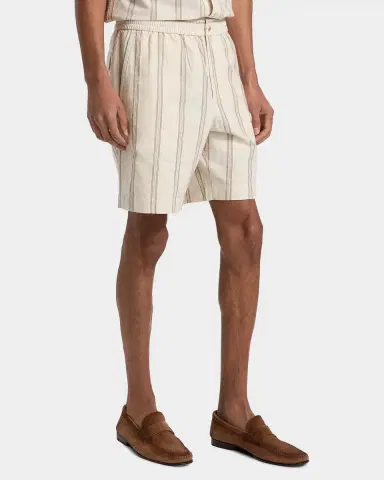 Vince Men 's Cove Stripe Relaxed-Fit Shorts | Thumbnail 6 Vince Men 's Cove Stripe Relaxed-Fit Shorts | Thumbnail 6