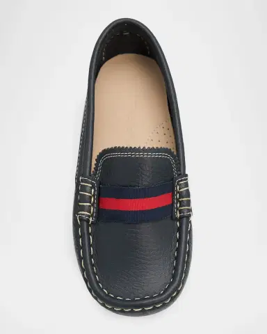Elephantito Boy 's Club Leather Loafers | Thumbnail 3