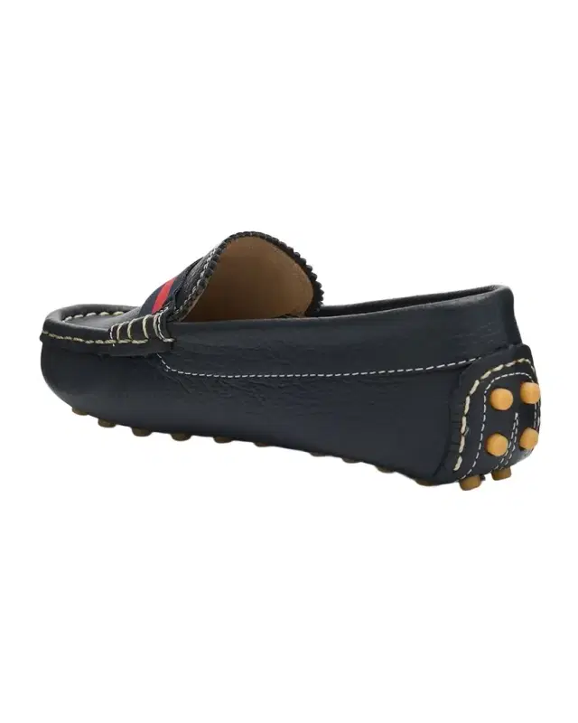 Elephantito Boy 's Club Leather Loafers, Toddler/Kids