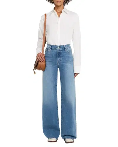 FRAME Le Slim Palazzo Long Jeans | Thumbnail 1 FRAME Le Slim Palazzo Long Jeans | Thumbnail 1
