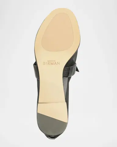 Alexandre Birman Clarita Mesh Leather Ballerina Flats | Thumbnail 6 Alexandre Birman Clarita Mesh Leather Ballerina Flats | Thumbnail 6