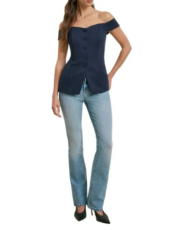 Favorite Daughter The One That I Want Button-Front Top