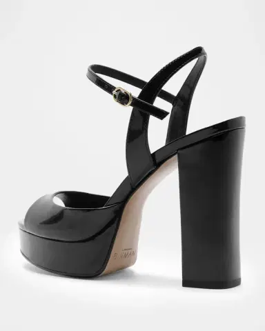 Alexandre Birman 120mm Amy Patent Leather Platform Sandals | Thumbnail 2