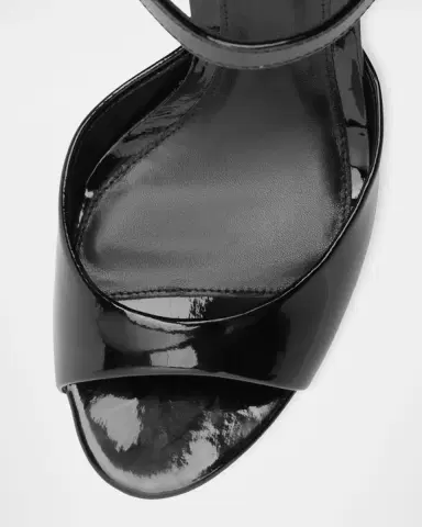 Alexandre Birman 120mm Amy Patent Leather Platform Sandals | Thumbnail 4