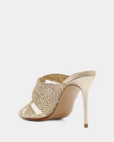 Alexandre Birman 85mm Sabrina Metallic Open-Toe Mules | Thumbnail 2 Alexandre Birman 85mm Sabrina Metallic Open-Toe Mules | Thumbnail 2