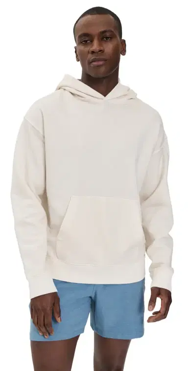 Beyond Yoga Beach Washed Terry Hoodie Washed Vintage White M | Thumbnail 1