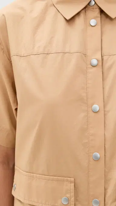 LE BOP Mariette Utility Dress Tan | Thumbnail 6