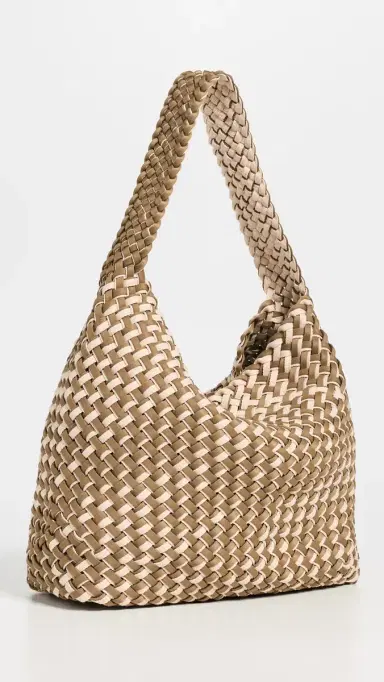 Naghedi Nomad Double Weave Medium Hobo Bag Oletta | Thumbnail 4