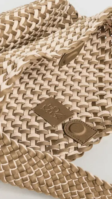Naghedi Nomad Double Weave Medium Hobo Bag Oletta | Thumbnail 6