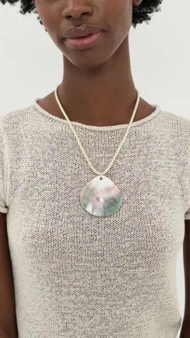 HART Mother of Pearl Cord Necklace | Thumbnail 3