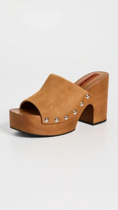 SIMONMILLER Suede Sol Wood Sandals | Thumbnail 2 SIMONMILLER Suede Sol Wood Sandals | Thumbnail 2