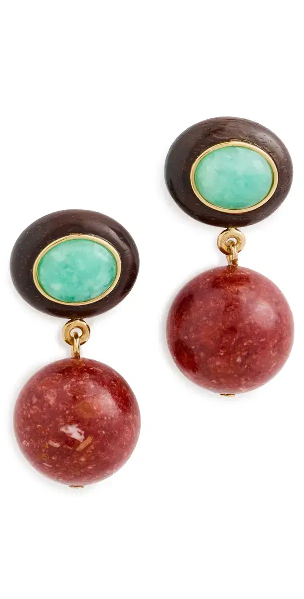 Lizzie Fortunato Laurel Earrings Multi One Size