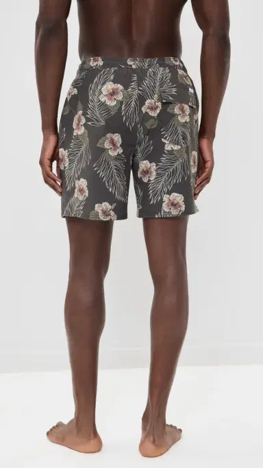 Katin Mallow Volley Swim Trunks 7 Black | Thumbnail 3