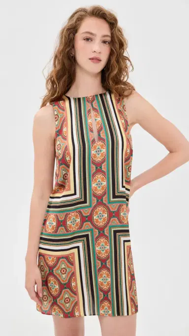 Misa Nour Dress Majorelle Scarf M | Thumbnail 2