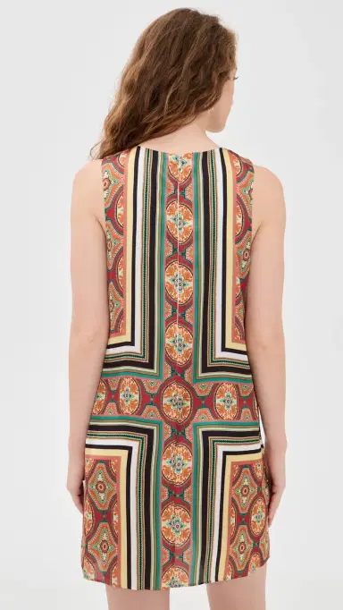 Misa Nour Dress Majorelle Scarf M | Thumbnail 3