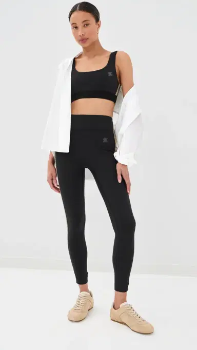 Burberry Alexia 7/8 Leggings Black | Thumbnail 5