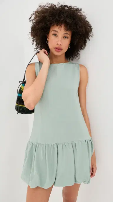 LE BOP Marley Dress Frosty Green | Thumbnail 2