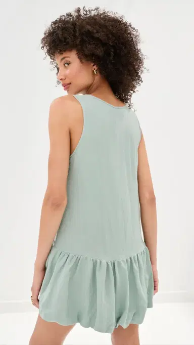 LE BOP Marley Dress Frosty Green | Thumbnail 3