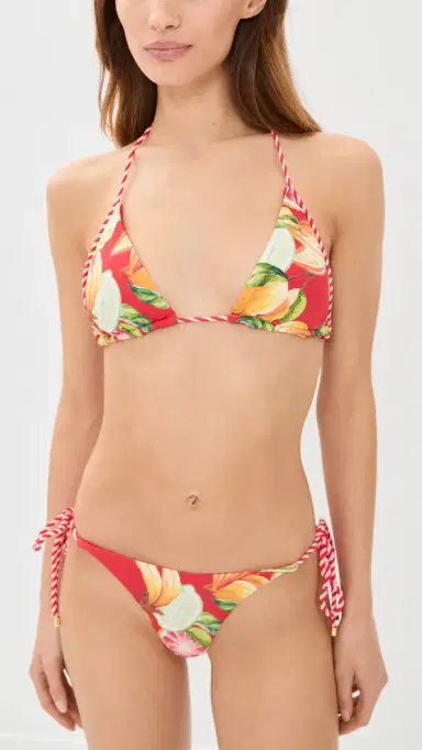 Farm Rio Rope Bikini Top Fruit Garden S | Thumbnail 5