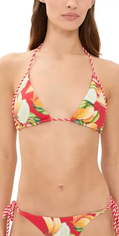 Farm Rio Rope Bikini Top Fruit Garden S | Thumbnail 1